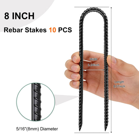 Gaildon galvanized steel stake with rust-resistant finish for outdoor use
