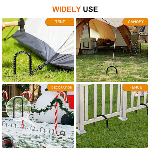 Gaildon multi-use stake supports fences, tents, and garden decorations