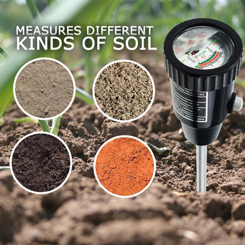 Accurate pH and moisture readings with Gain Express in garden soil