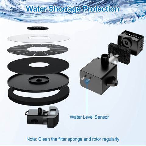GAIZERL quick setup lets you start the fountain in minutes.