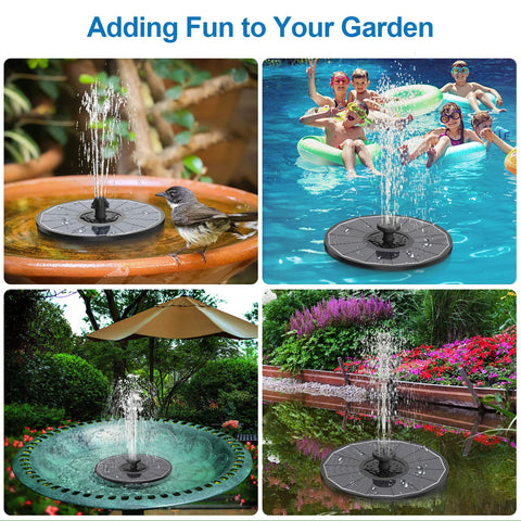 GAIZERL bird bath fountain creates a tranquil focal point and soothing sounds.
