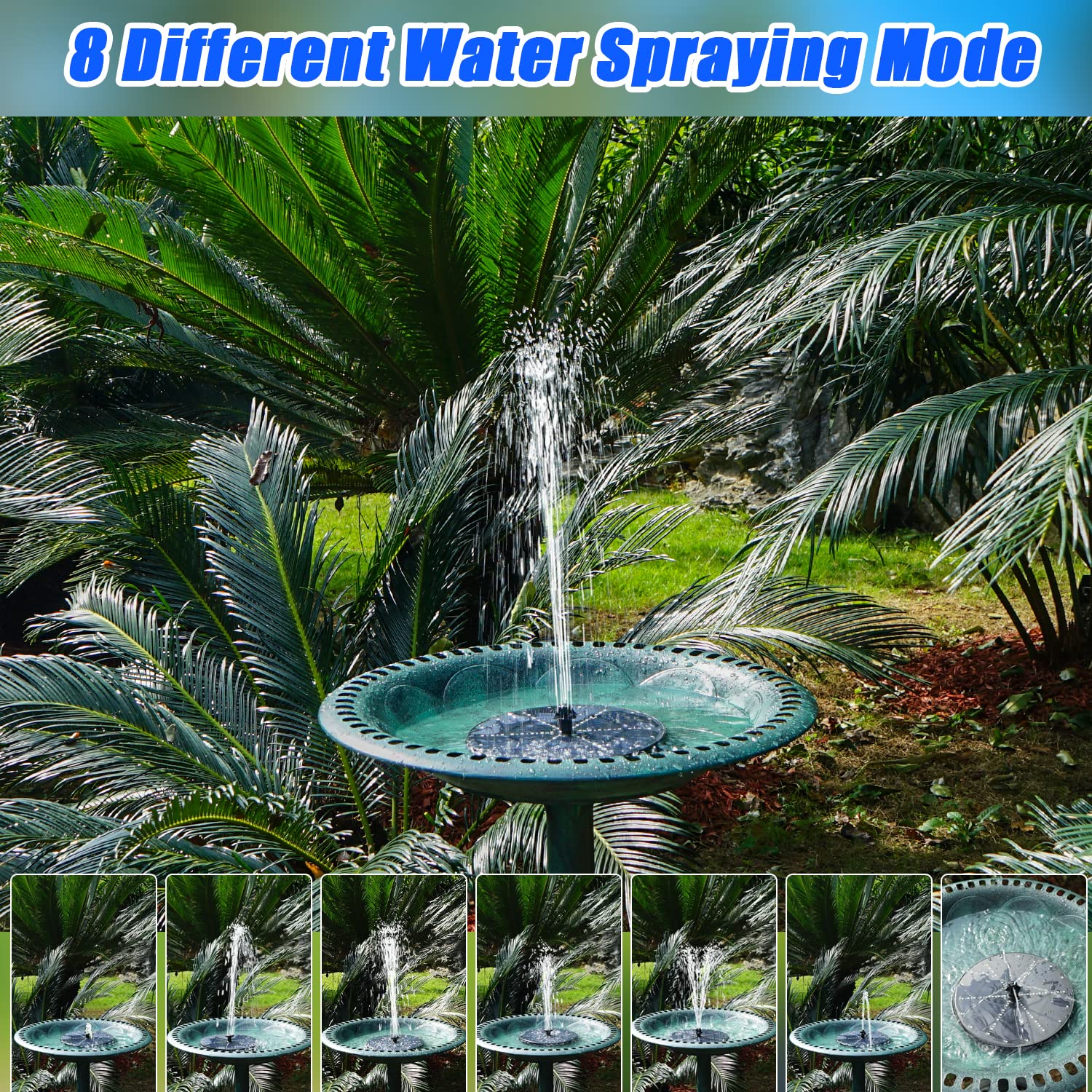 GAIZERL LED lights show millions of colors for inviting evening garden ambience.
