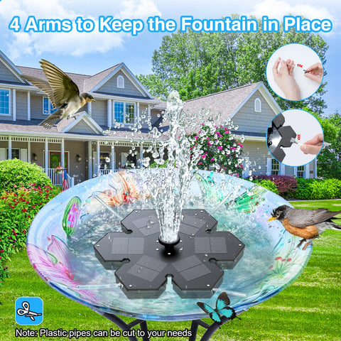 GAIZERL seven-nozzle-sprays offers versatile water patterns for ponds.