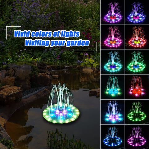 GAIZERL seven-nozzle set creates varied spray patterns for ponds and bird baths.