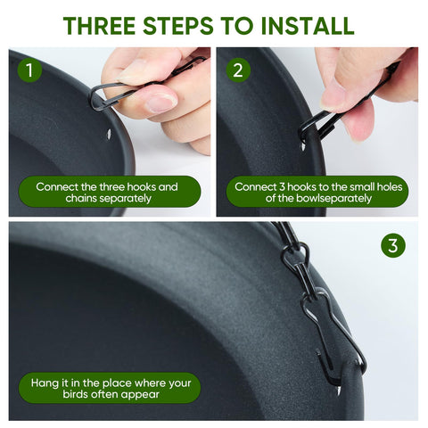 gajavo tool-free installation on ceiling hook curtain rod or wall mount