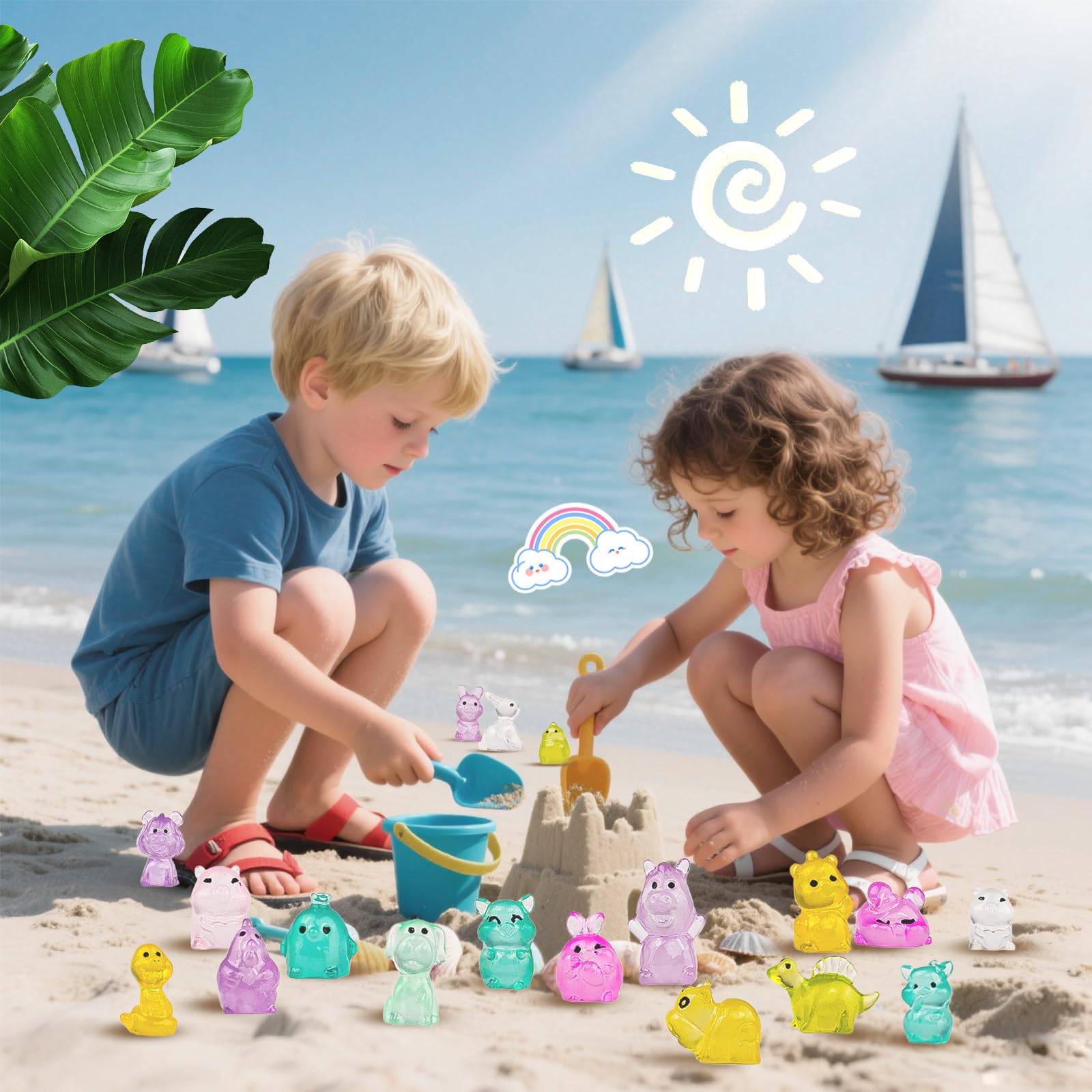 GALAOMA safe, non-toxic figures for creative play and display.