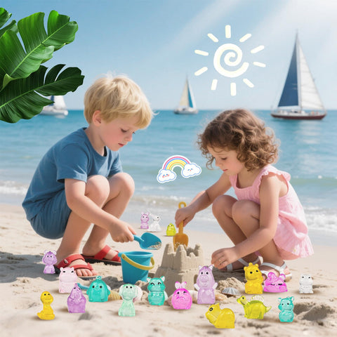 GALAOMA safe, non-toxic figures for creative play and display.