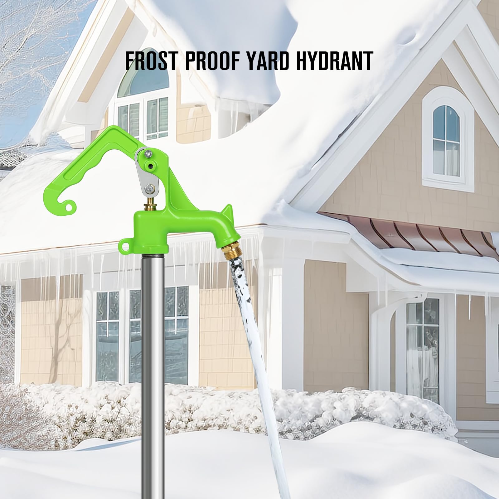 GALAX PRO rugged outdoor hydrant withstands harsh conditions.