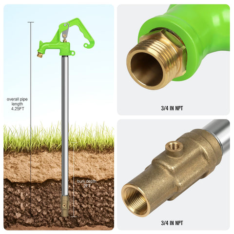 GALAX PRO frost-proof design ensures water access in cold weather.