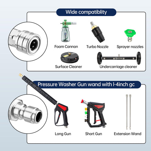 GALELEOPARD stainless steel construction ensures durability and corrosion resistance.