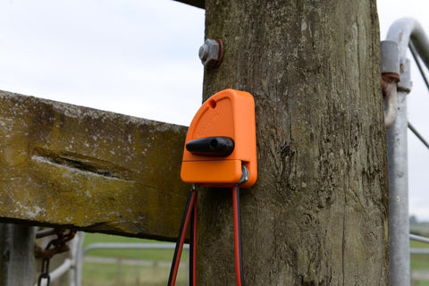 Gallagher Electric Fence Cut-Out Switch installed on a fence for year-round reliability.