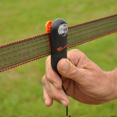Gallagher works with both permanent and portable fencing setups.