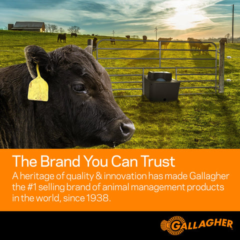Windy conditions and portable fences benefit from Gallagher Turbo Wire durability.