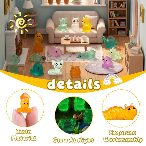 GALAOMA fairy garden accents are durable for both indoors and outdoors