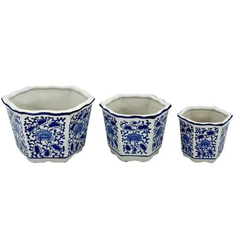 Galt International blue-white glaze close-up shows vibrant finish.