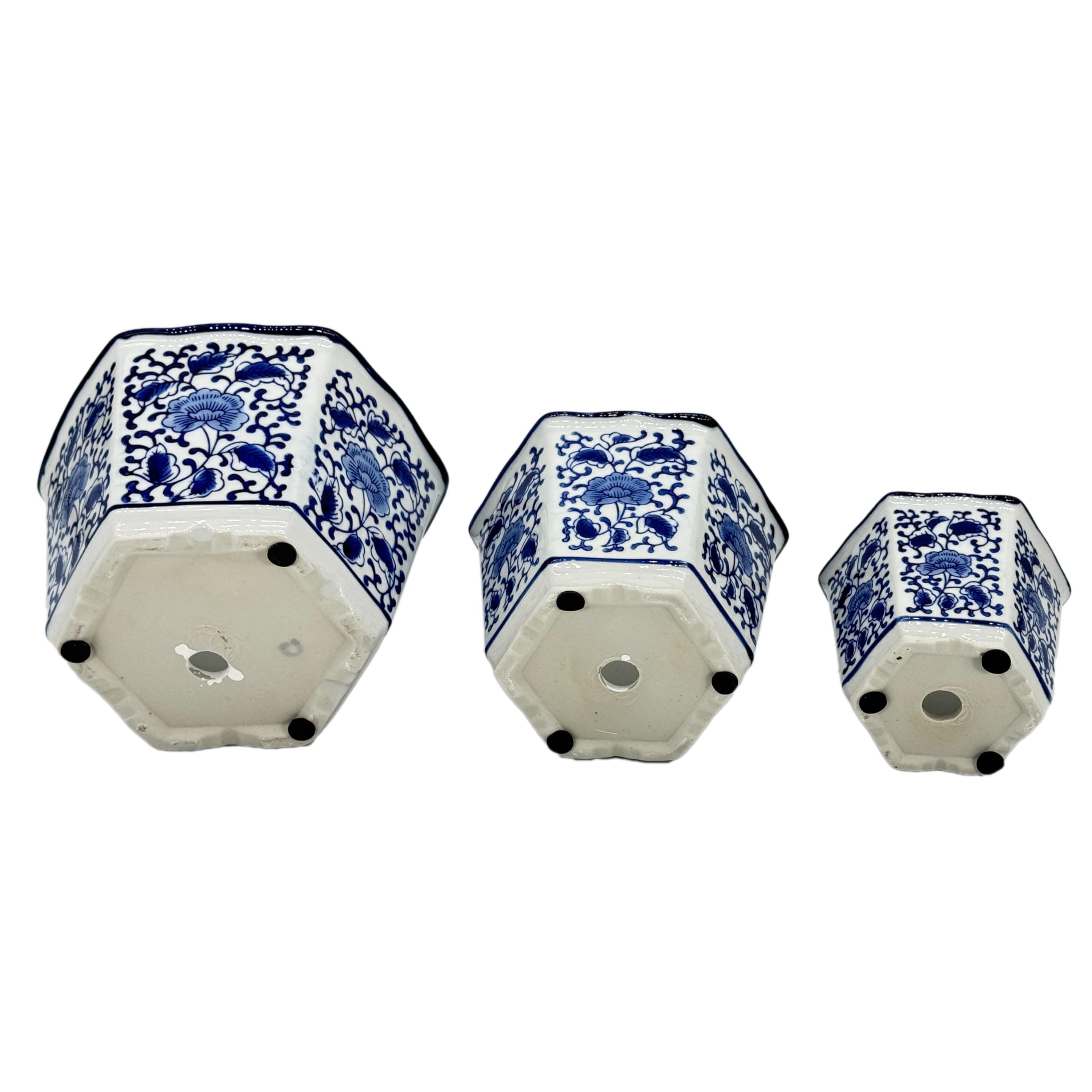 Galt International indoor-outdoor porcelain pot suitable for patios and desks.