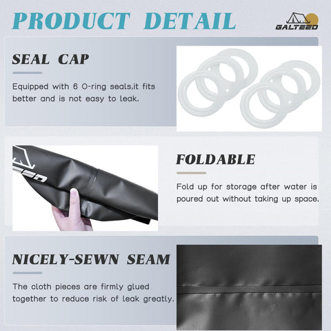 GALTEED four-strap design simplifies installation.
