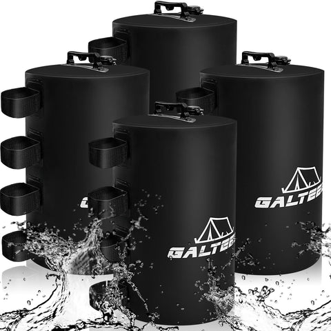 GALTEED canopy water weight bags—220 lbs set of four ready to secure tent legs.