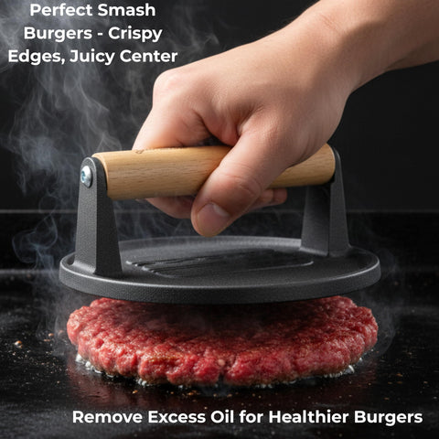 Gamalou XL spatula flips thick smash burgers with ease