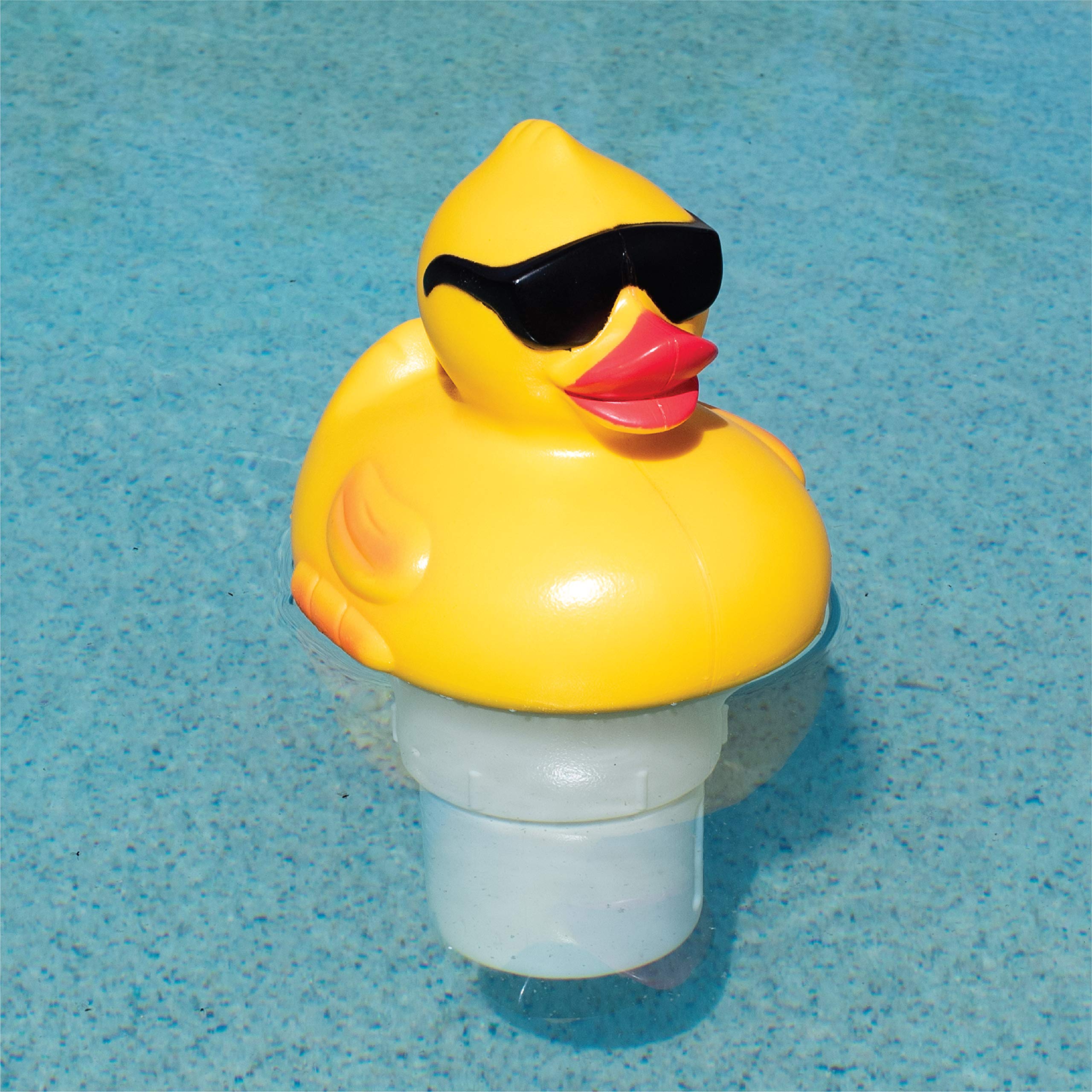 Close-up of Derby Duck showing its built-in regulator for consistent dosing.