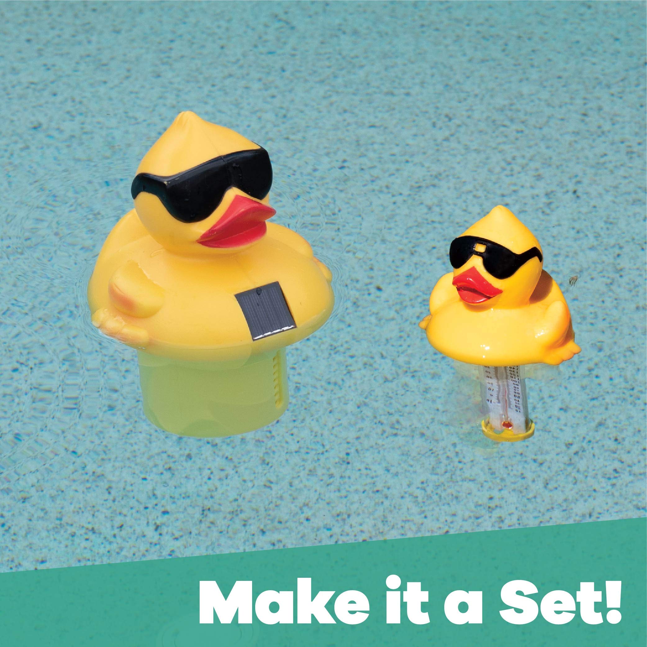 GAME Derby Duck 3-inch tablet compatibility supports ready-to-use pool dosing.