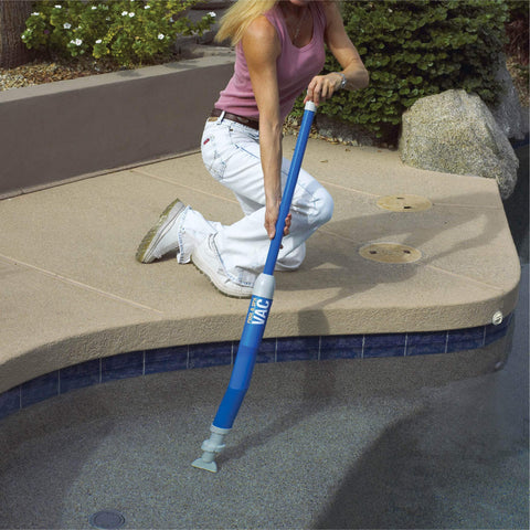 GAME lightweight pool cleaner showcases portability for on-the-go upkeep.