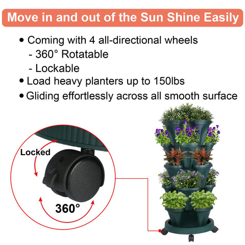 GameXcel 5-tier tower filled with herbs and veggies illustrates versatile balcony-to-kitchen use.