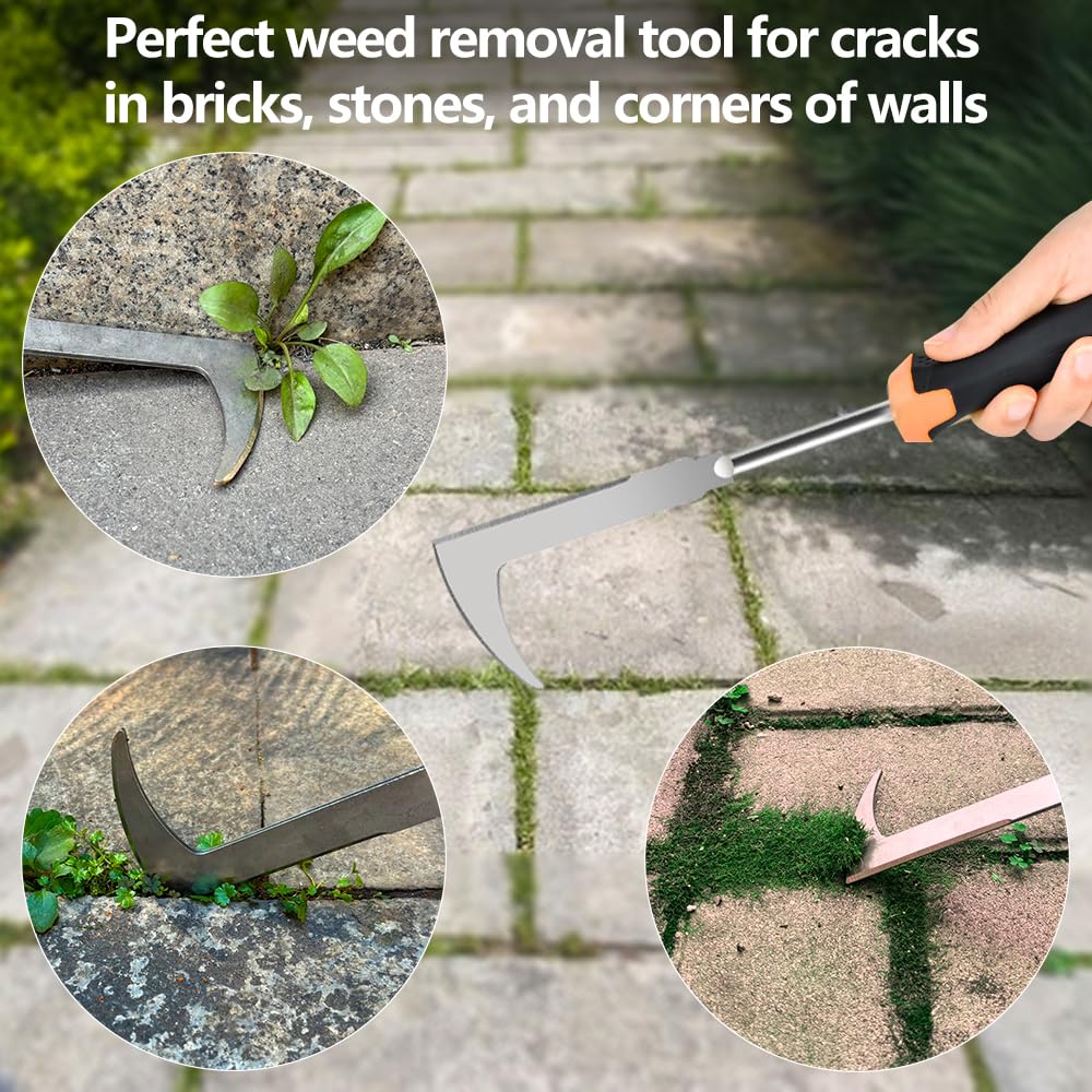 GANCHUN crack weeder designed for brick joints and pavement weeding