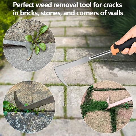 GANCHUN crack weeder designed for brick joints and pavement weeding