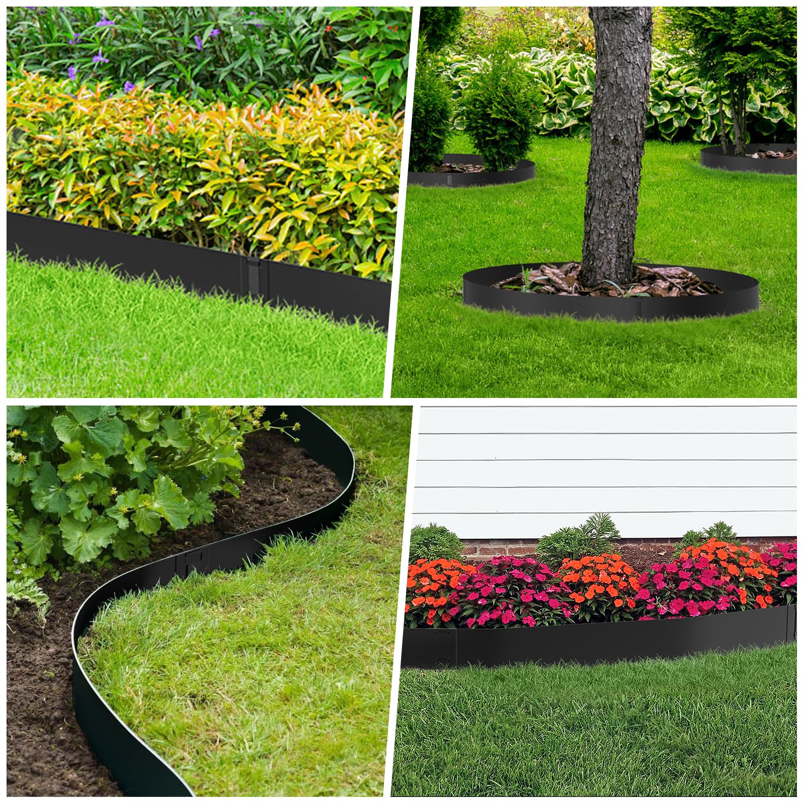 Ganeekiron installed border along lawn and flower beds for definition.