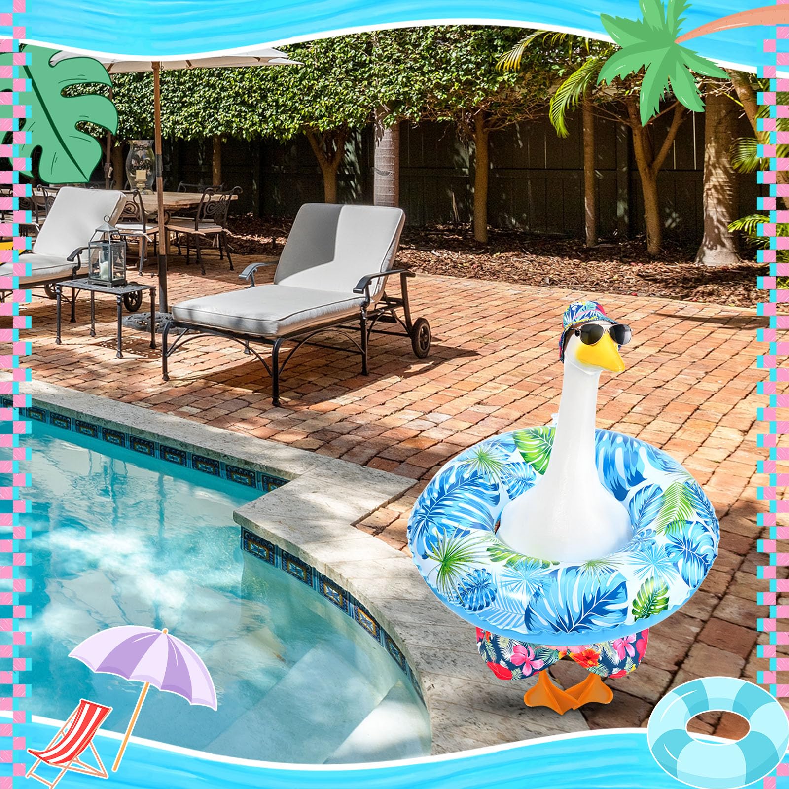 GANSHAYA versatile goose clothes for year-round themed events and humor