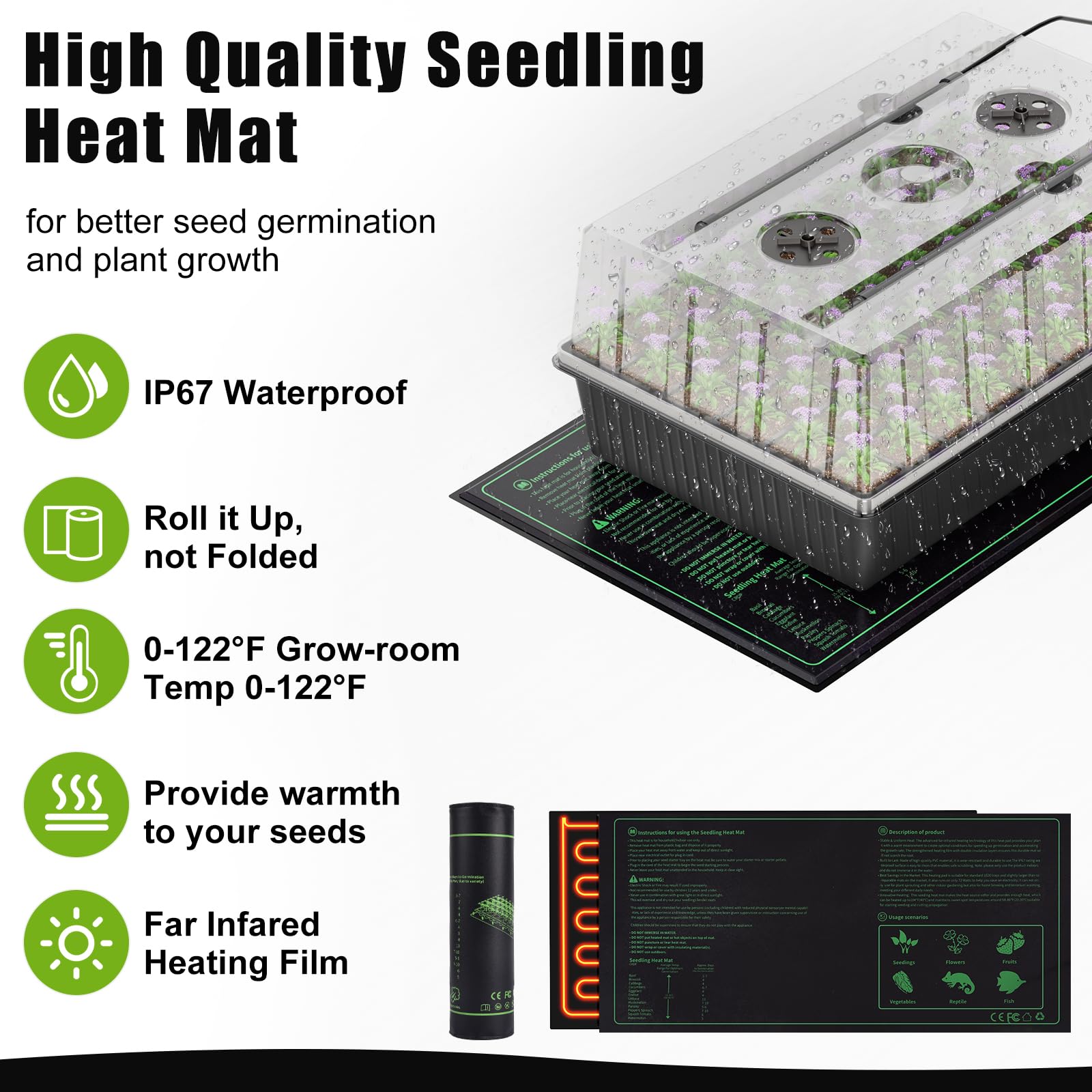 Gaprass gardening tools set for easy seed handling and transplanting