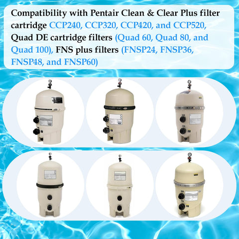 GAQUECY drain cap compatible with Pentair and FNS filters