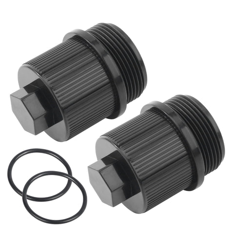 GAQUECY 190030 drain cap on a Pentair-compatible filter for easy drainage