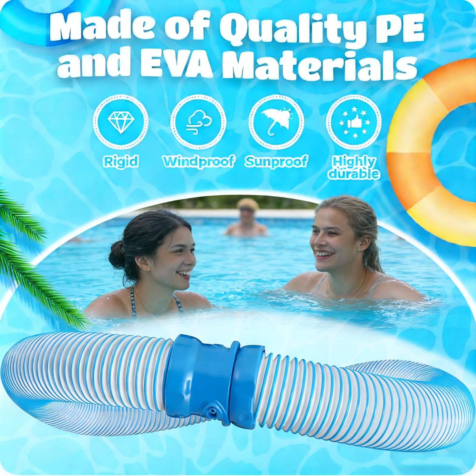 Garayma hose ideal for above-ground pools, hot tubs, and spas