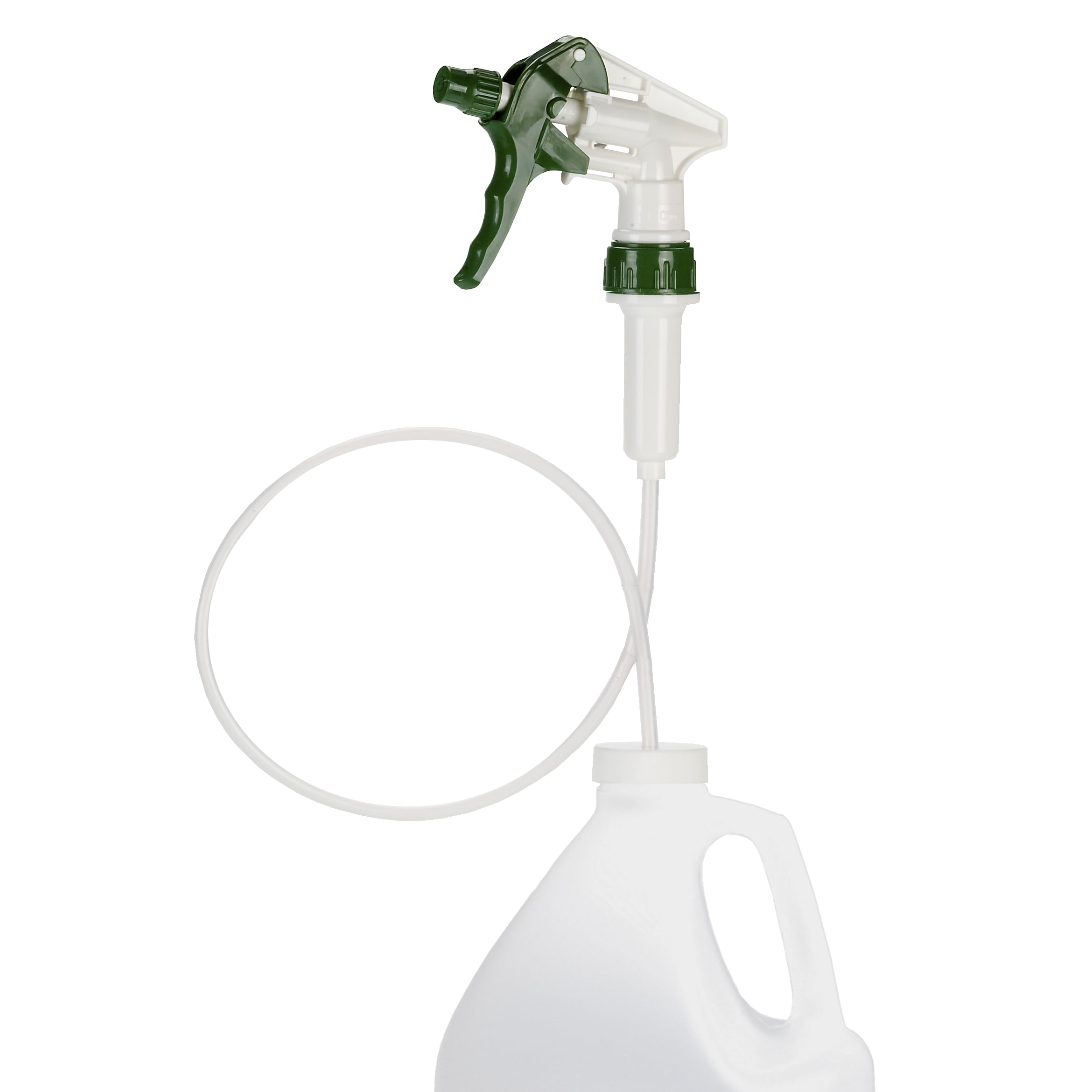 Garbage Commander large-bottle dispense enabling ergonomic lawn tasks.