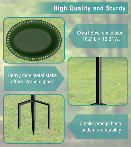 Garbuildman birdbath easy-install top assembly for quick setup
