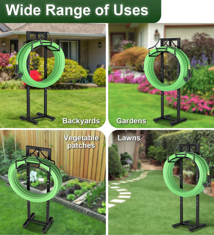 Garbuildman garden hose stand includes warranty and lifetime support.