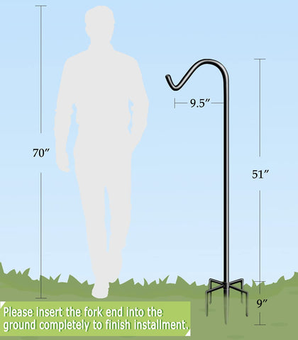 Garbuildman heavy-duty steel base and pole for rust-resistant outdoor use.