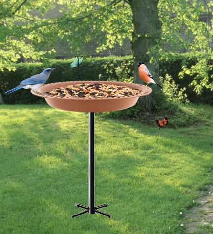 Garbuildman outdoor garden birdbath in a yard-ready design