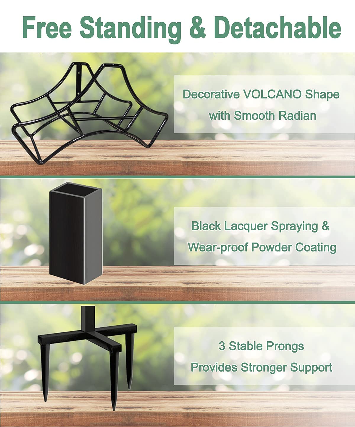 Garbuildman outdoor hose holder made of durable steel resists rust