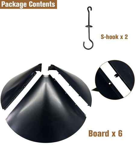 Garbuildman baffle assembly shown for quick setup
