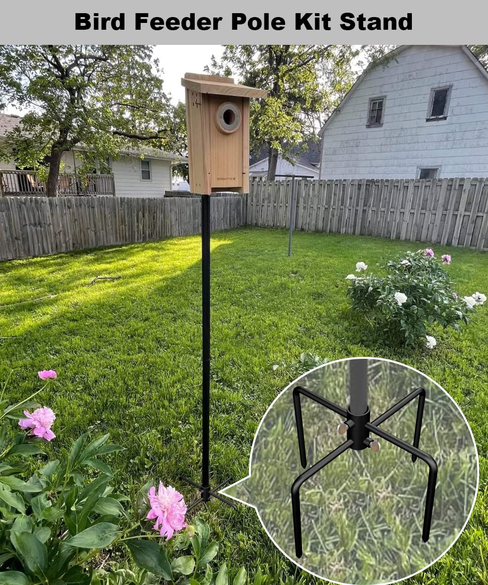 Weather-resistant powder coating on Garbuildman pole stabilizer base.