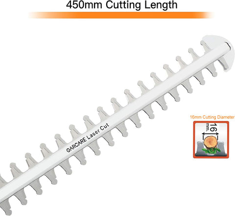 Garcare rotatable head and adjustable angles enable precision.
