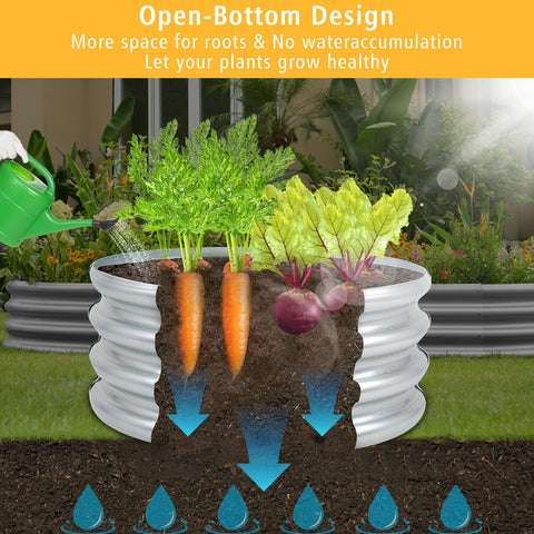 Gardeal bed is ideal for vegetables, herbs, and flowers.