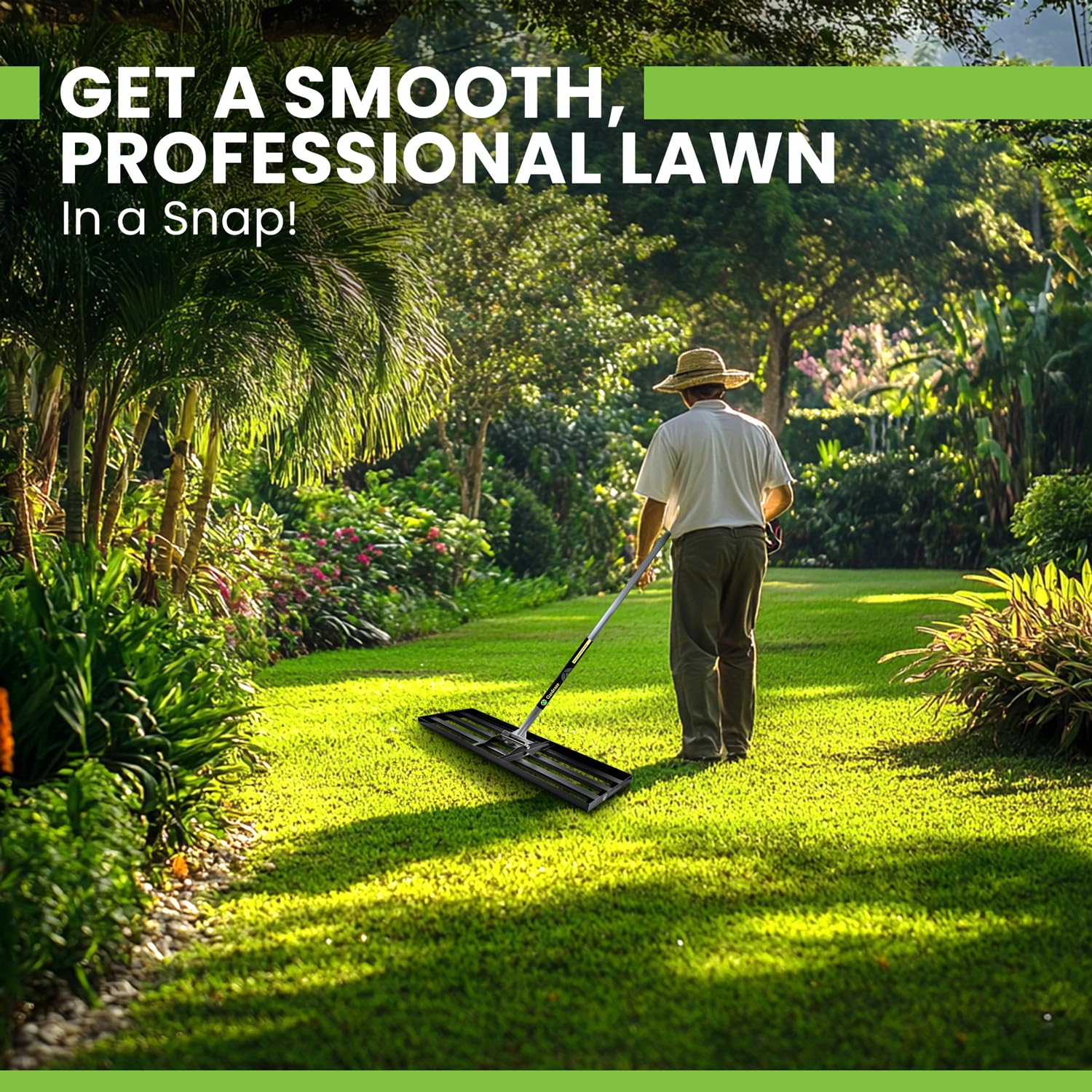GARDEASE ideal for lawns, gardens, driveways, and landscape projects