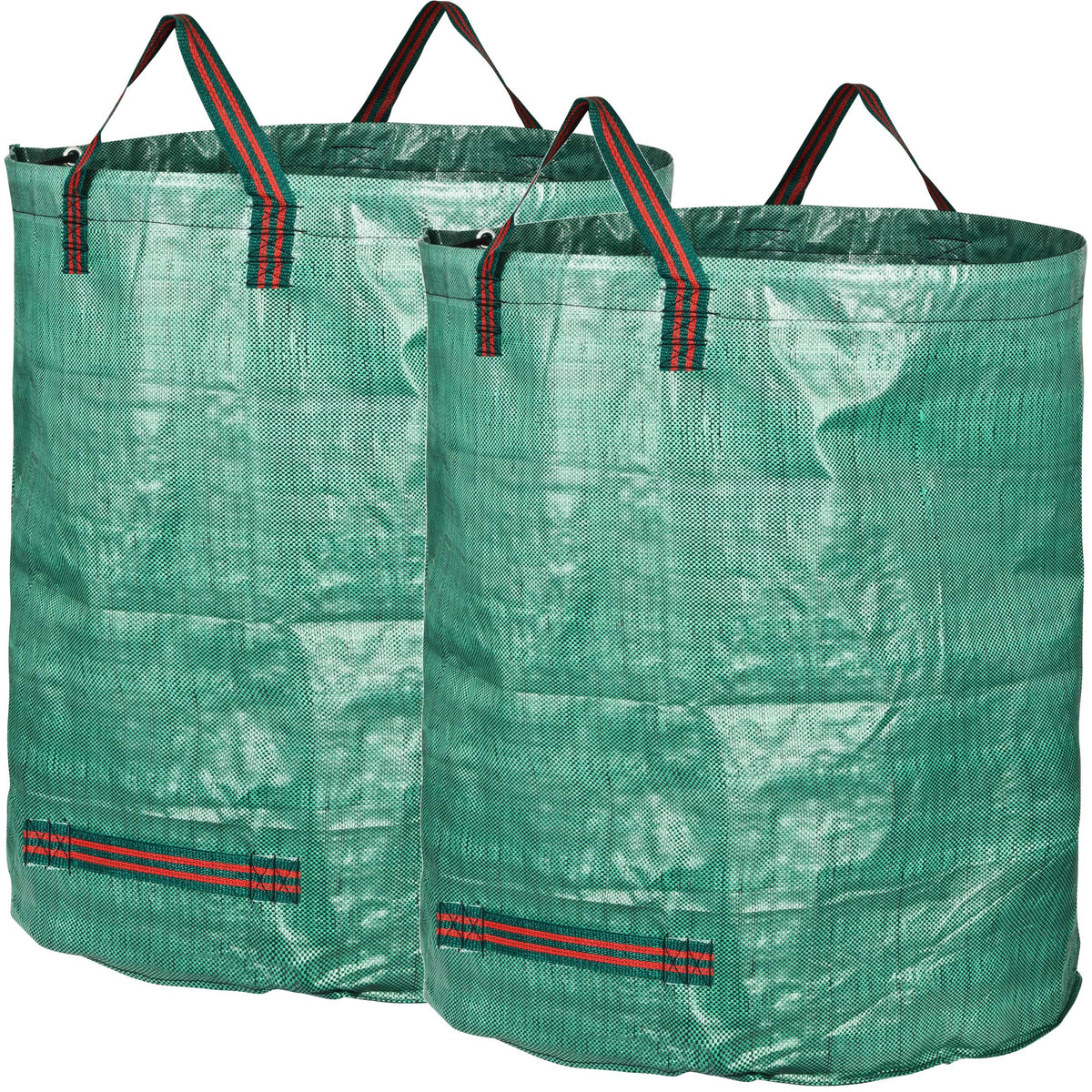 GardenMate garden waste bag open, sturdy handles for easy filling and emptying
