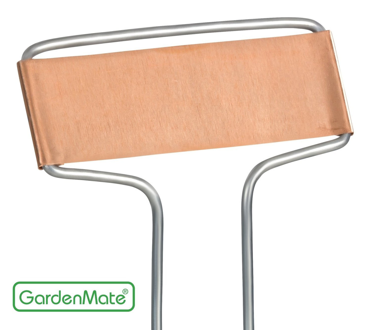 GardenMate banner copper labels in soil showcase durable, weatherproof garden labeling