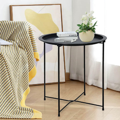 Garden 4 you removable cyan tray fits any sofa, ideal for quick beverages.