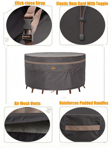 Garden Balsam air vent design promotes moisture escape